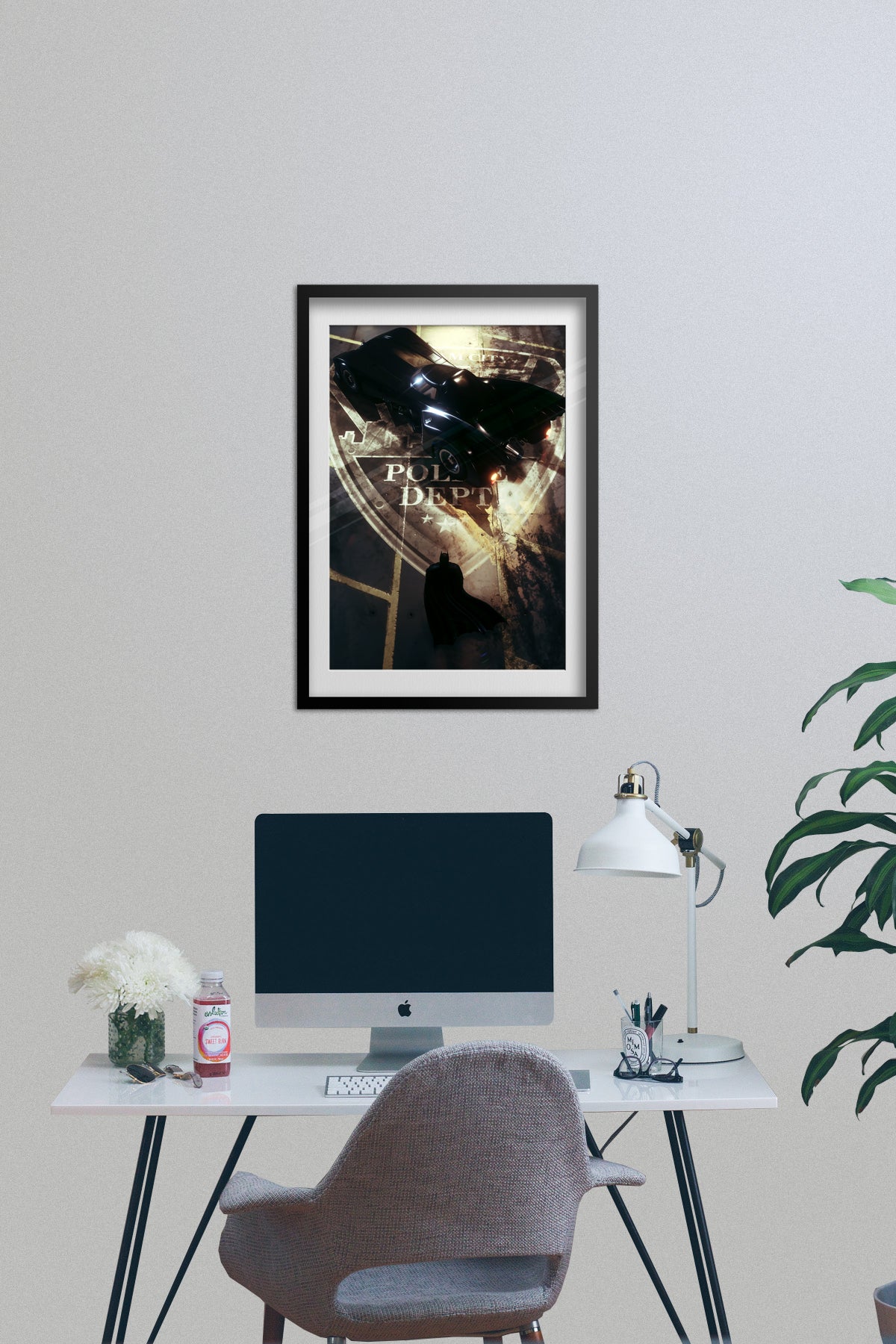 Batman Arkham Knight Game Poster | The Bat Mobile Official Art