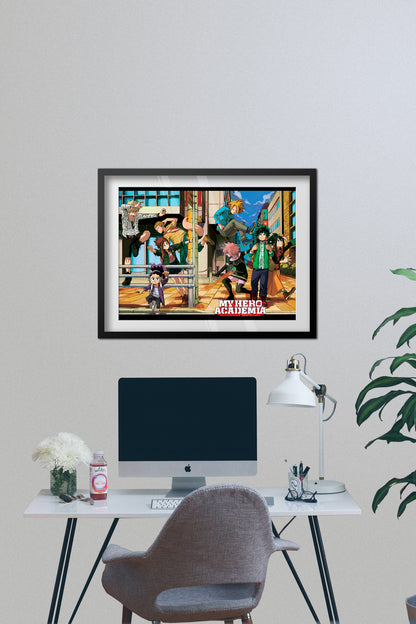My Hero Academia Poster — Key Art 01 Print | Anime Wall Art
