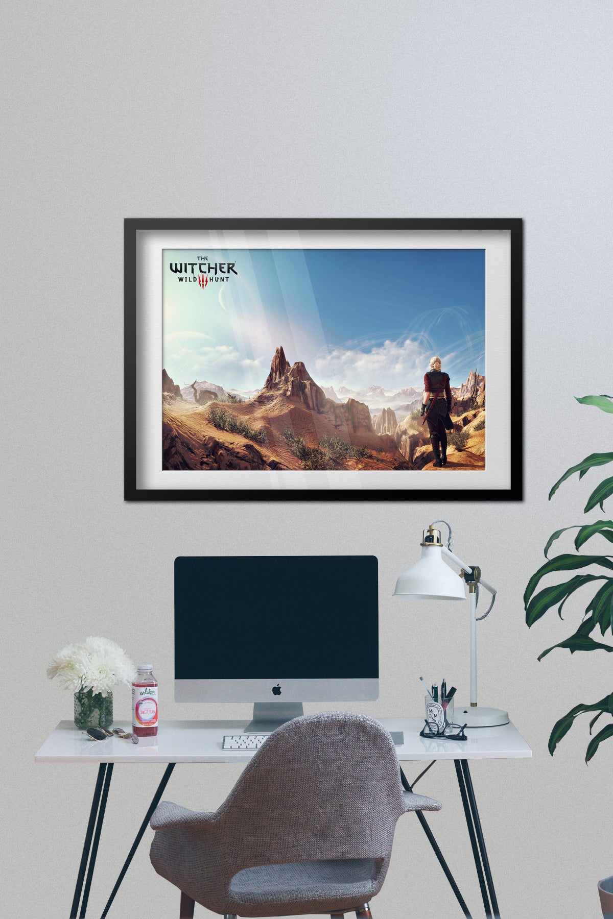 The Witcher 3 Poster — Key Art 03 Print | RPG Gaming Wall Art