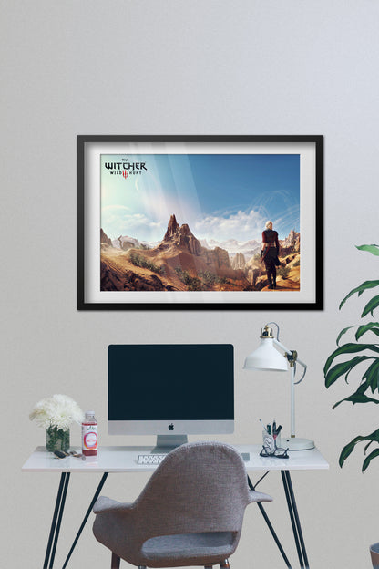 The Witcher 3 Poster — Key Art 03 Print | RPG Gaming Wall Art