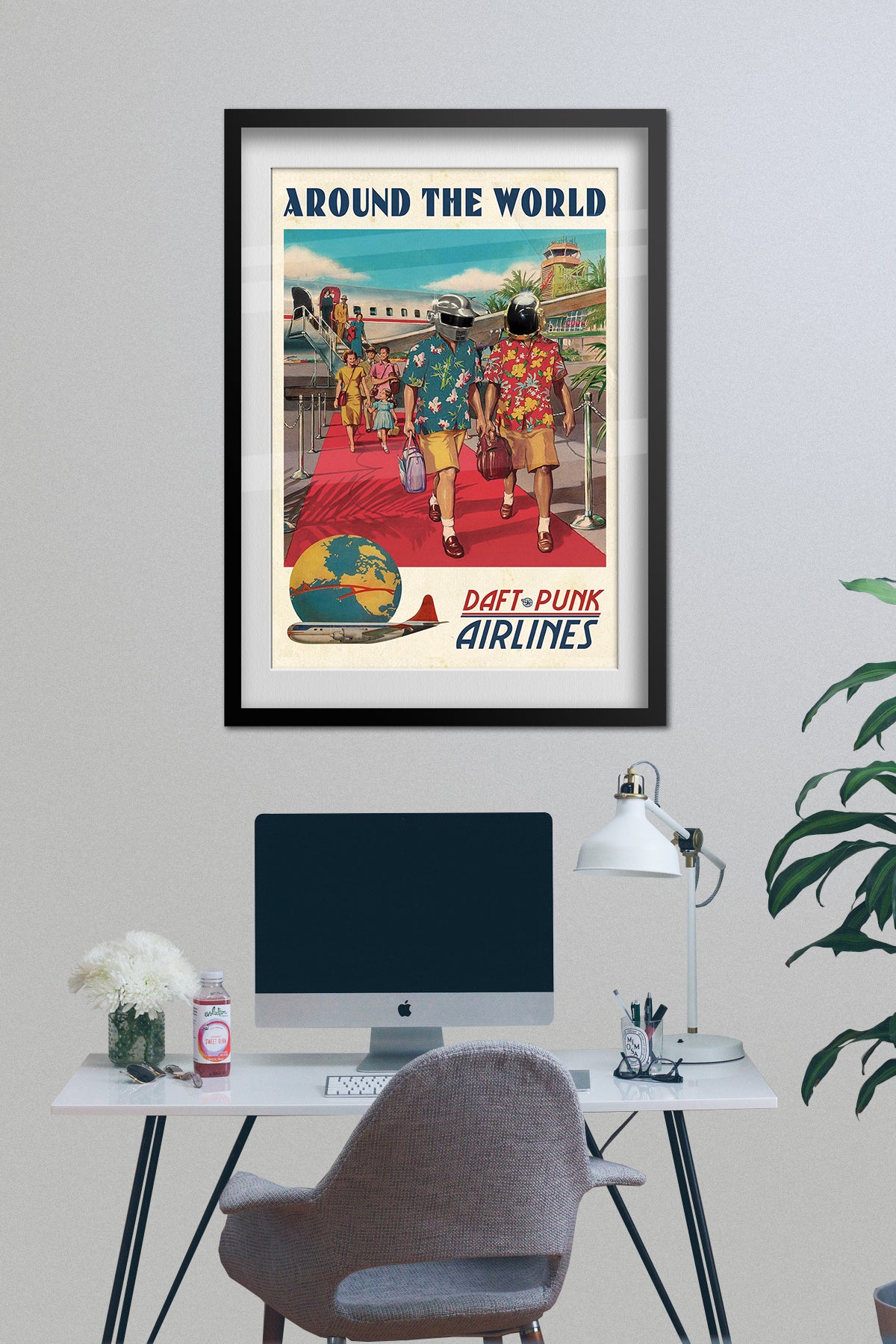 Daft Punk Around the World Poster | Official Art