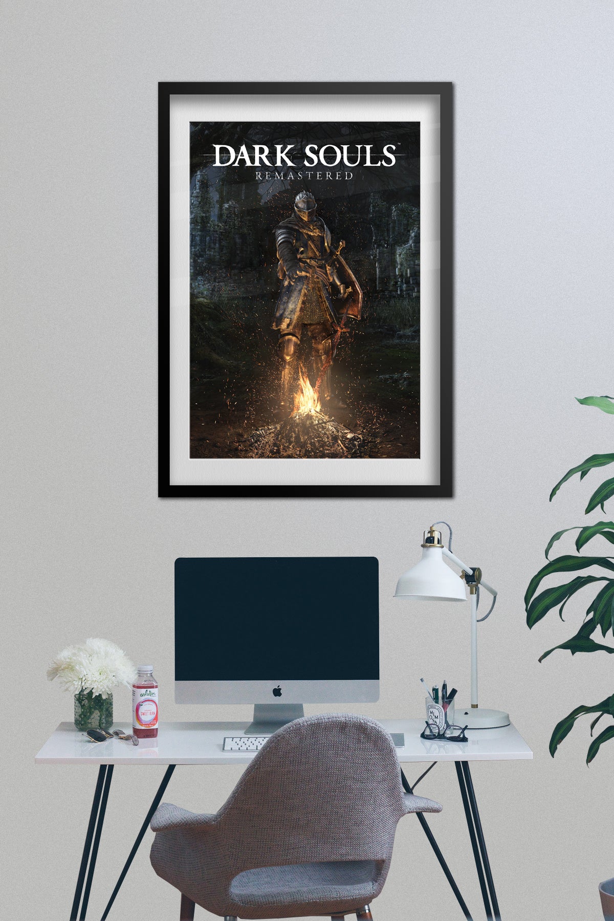 Dark Souls Remastered Game Poster | Official Art