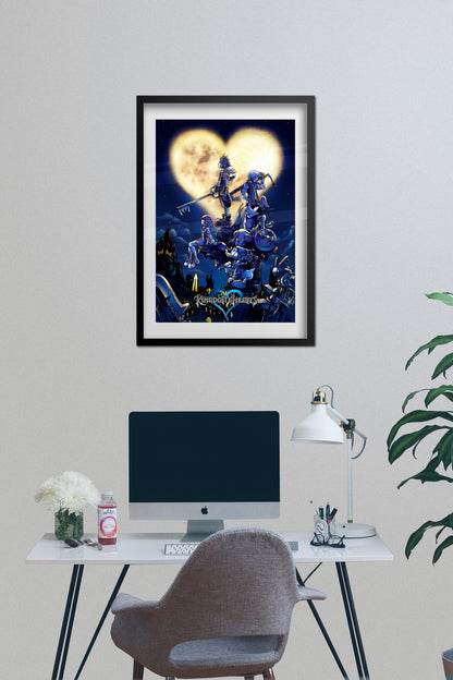 Kingdom Hearts Poster — Official Promotion Art Print | JRPG Gaming Wall Art