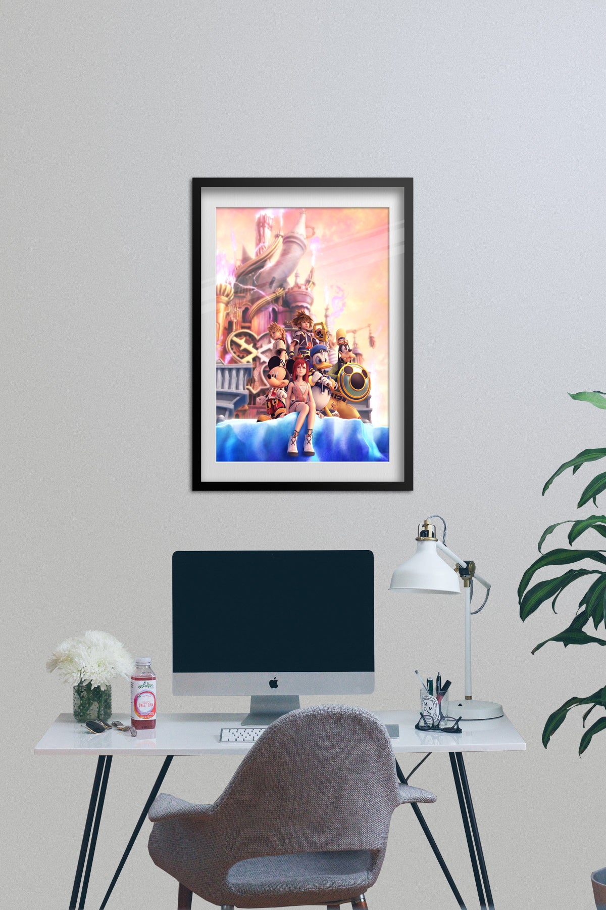 Kingdom Hearts Poster — Official Key Art Print | JRPG Gaming Wall Art