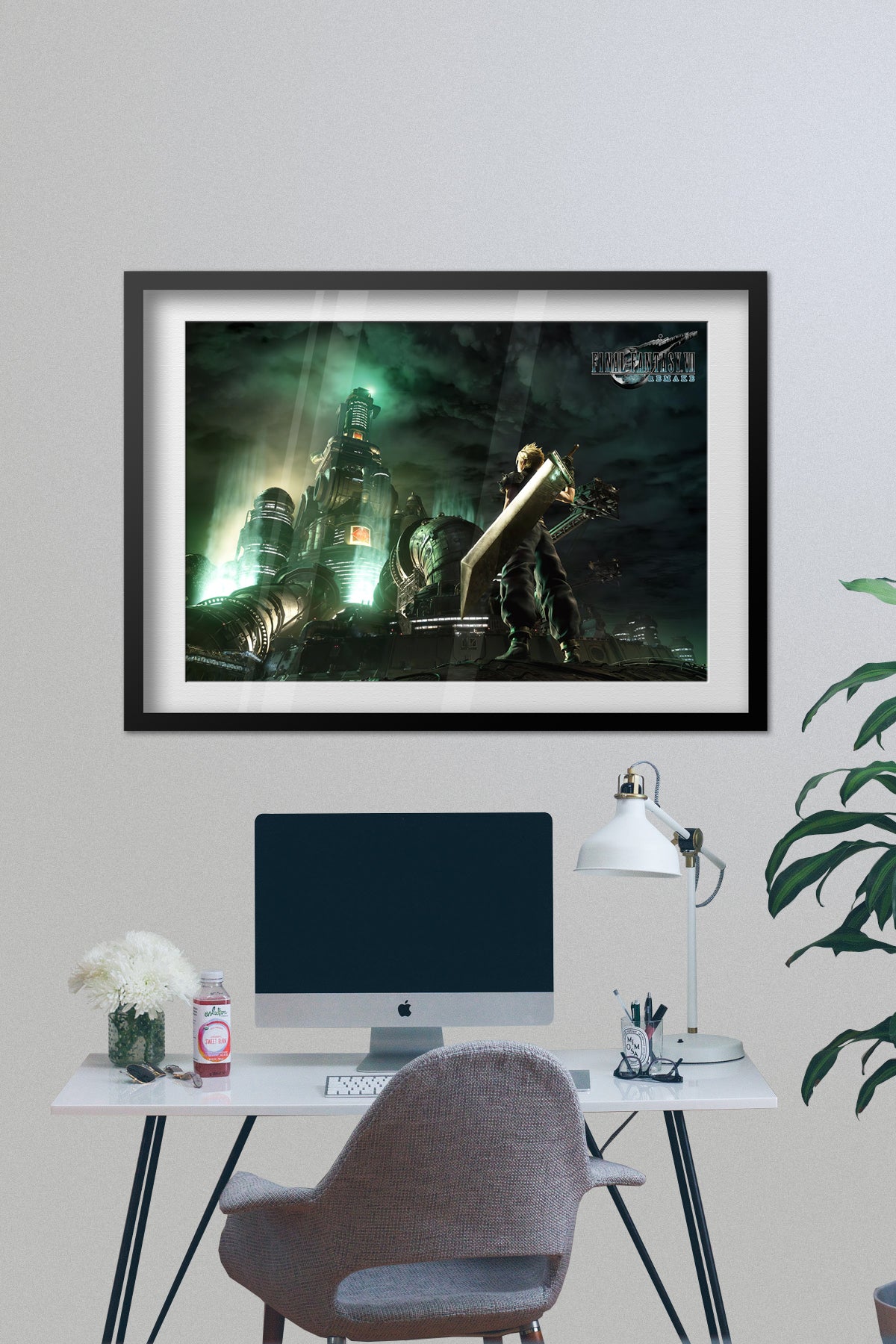 Final Fantasy VII (7) Remake Key Art