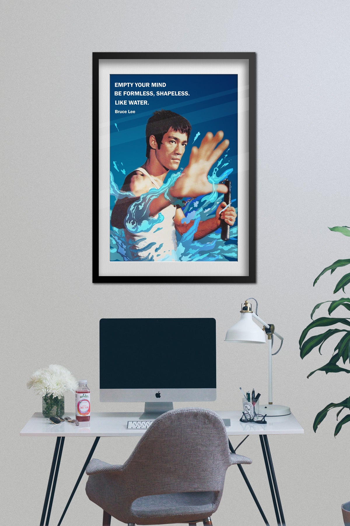 Bruce Lee Motivational Poster | Inspirational Art 03
