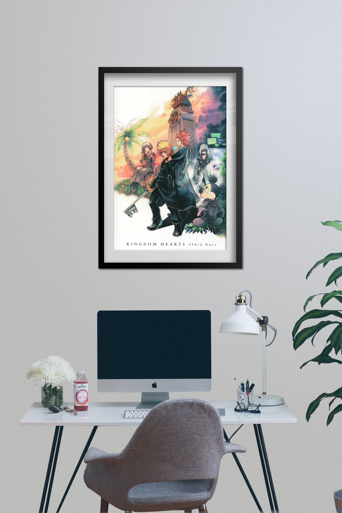 Kingdom Hearts 358/2 Days Poster — Key Art Print | JRPG Gaming Wall Art