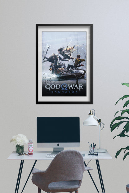 God of War Ragnarok Poster — Key Art 01 Print | Gaming Wall Art