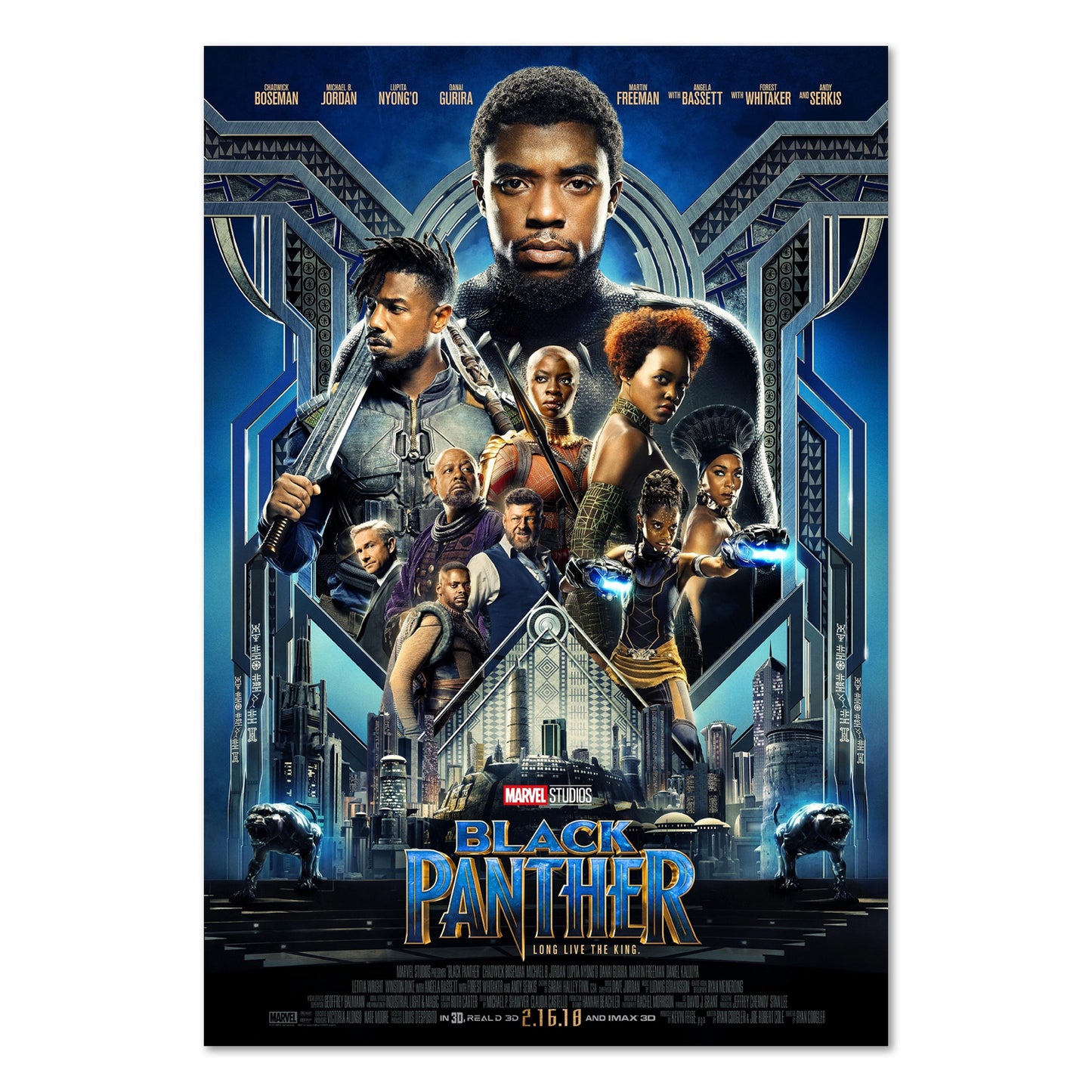 Black Panther Movie Poster | Official Art 02