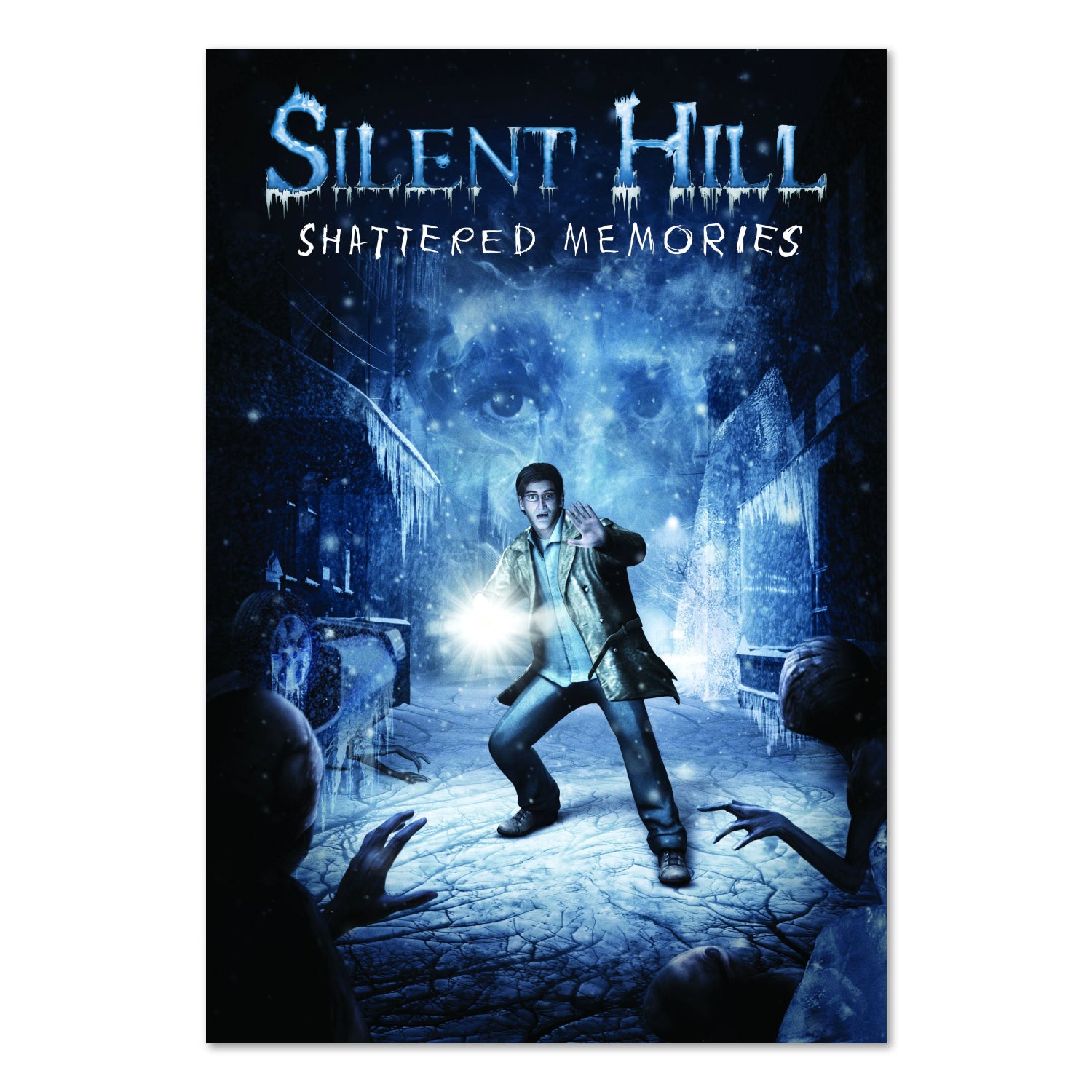 Silent Hill Shattered Memories Key Art poster print