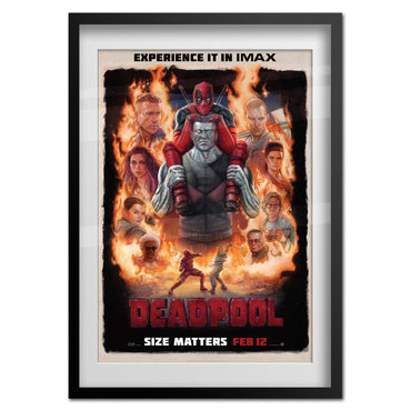 Dead Pool Movie Poster | Exclusive Key Art