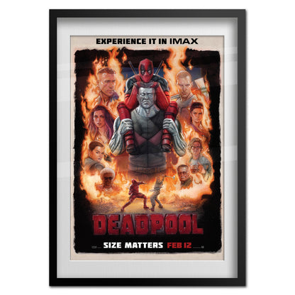 Dead Pool Movie Poster | Exclusive Key Art