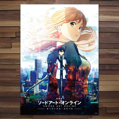Sword Art Online Ordinal Scale Movie poster print