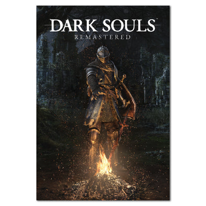 Dark Souls Remastered Game Poster | Official Art