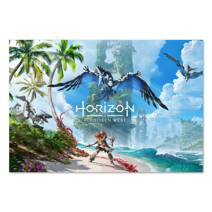 Horizon Forbidden West Key Art 03 poster print
