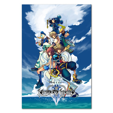 Kingdom Hearts II Exclusive Key Art poster print