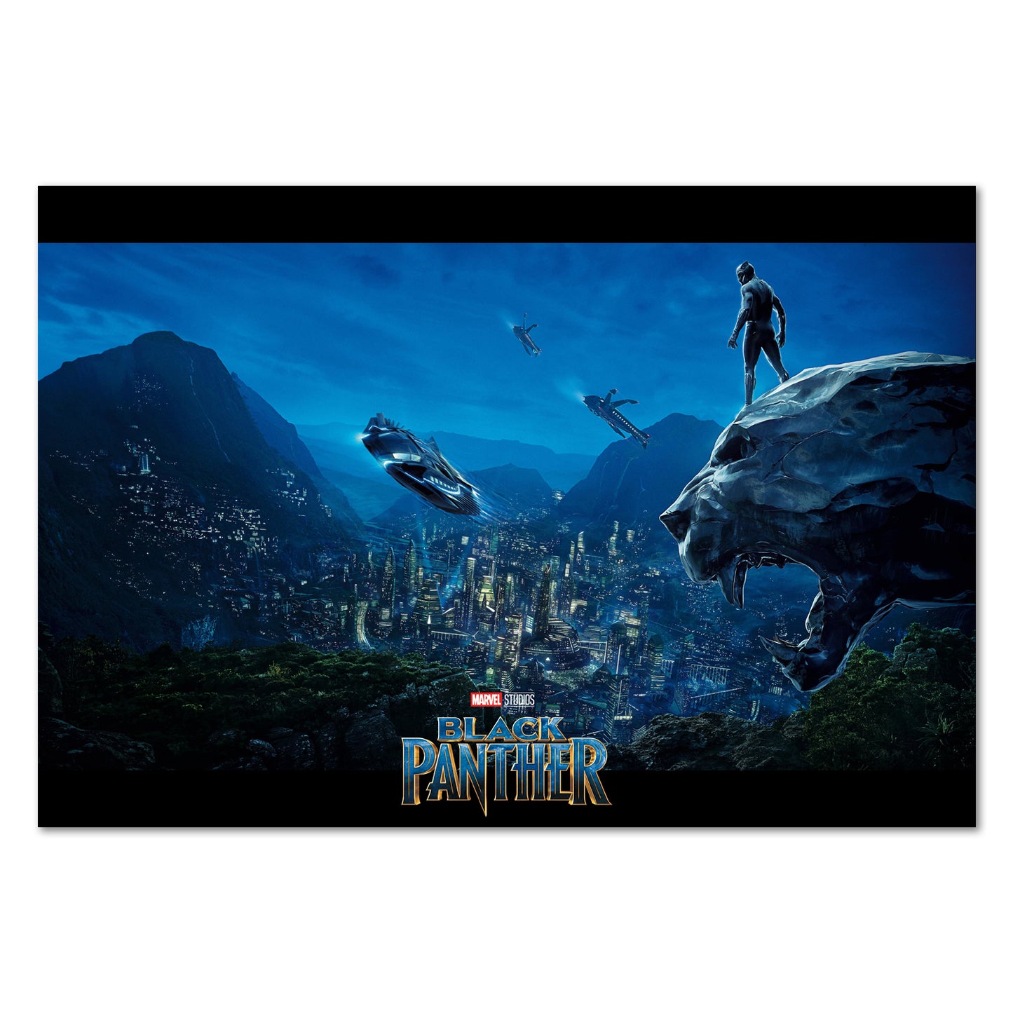 Black Panther Movie Poster | Official Art New
