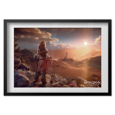 Horizon Forbidden West Poster — Aloy Key Art Print | RPG Gaming Wall Art
