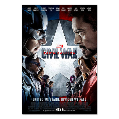 Captain America Civil War Movie Poster | Official Art 01