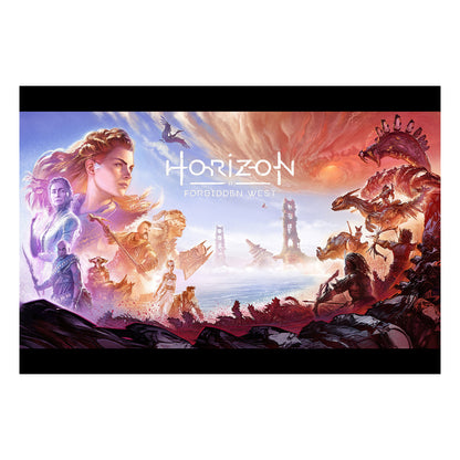 Horizon Forbidden West Key Art 02 poster print