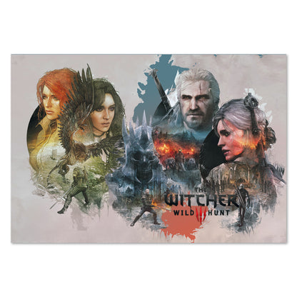 The Witcher 3 Key Art 04 poster print