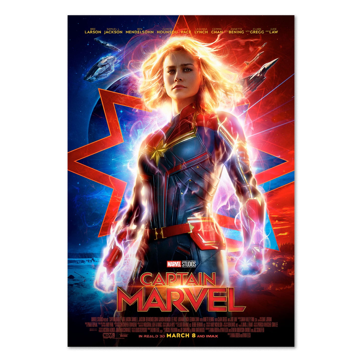 Captain Marvel Movie Poster | Official Art 03