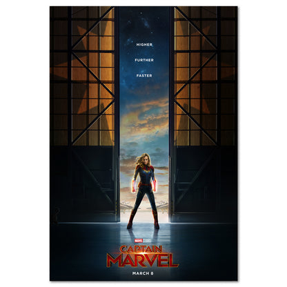Captain Marvel Movie Poster | Official Art 02