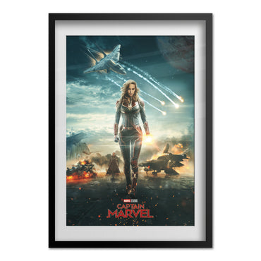 Captain Marvel Movie Poster | Official Art 01