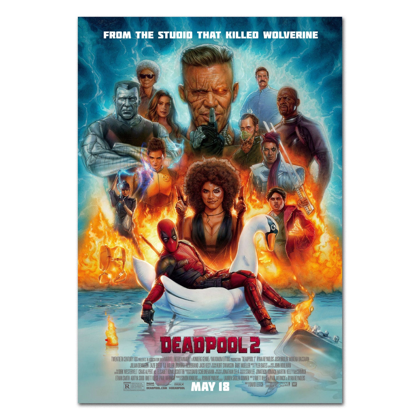 Dead Pool 2 Movie Poster | Official Art