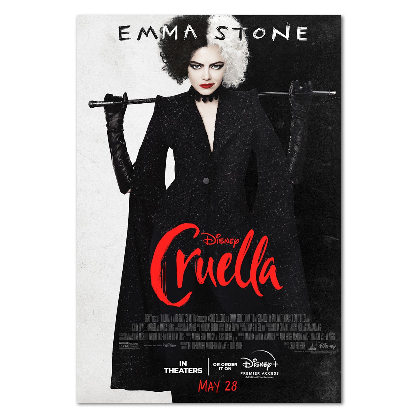 Cruella Disney Movie Poster | Official Art 01