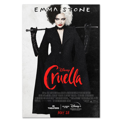Cruella Disney Movie Poster | Official Art 01
