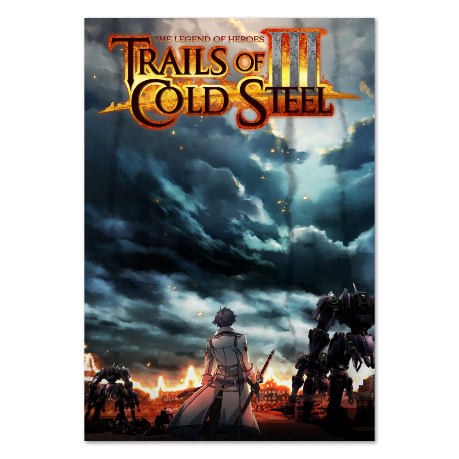 Trails of Cold Steel III Key Art poster print