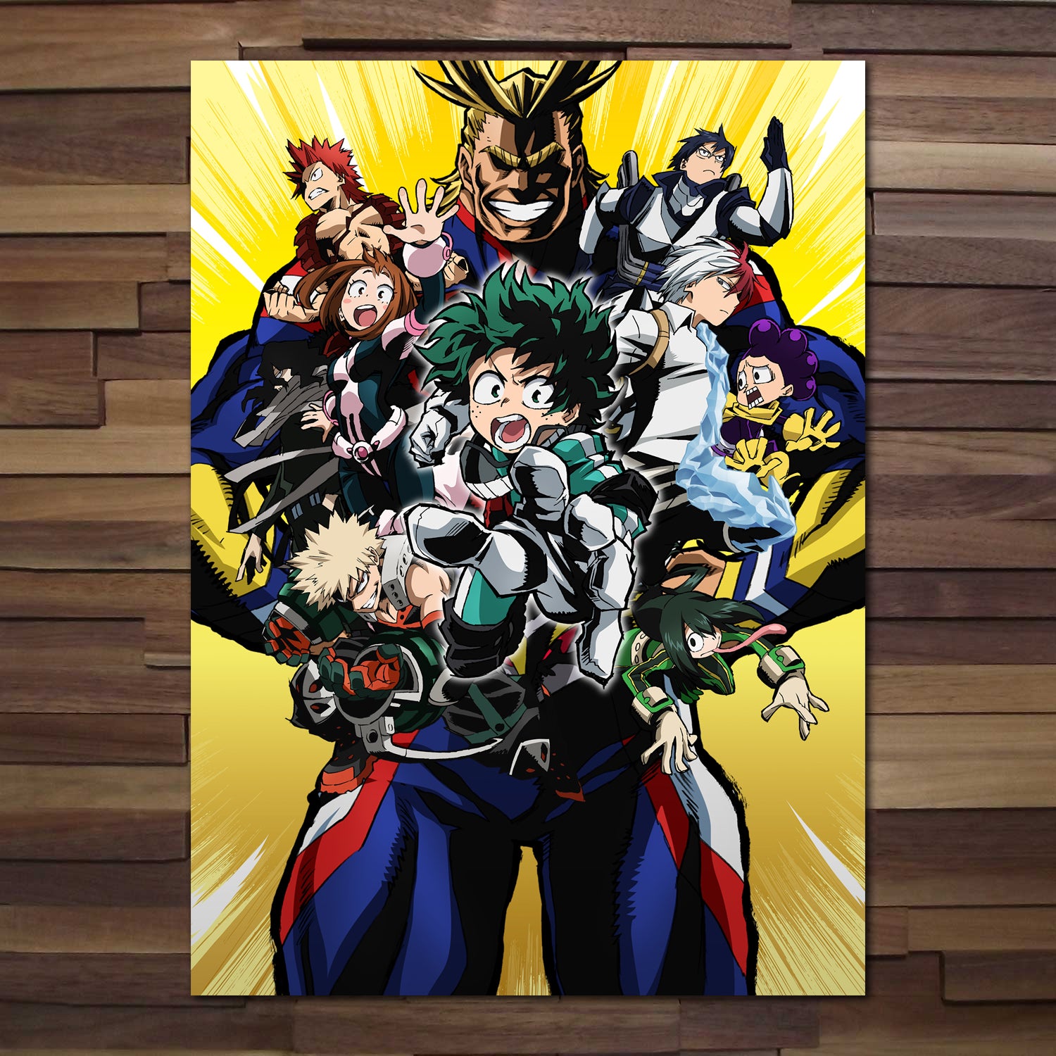 My Hero Academia Key Art 02 poster print