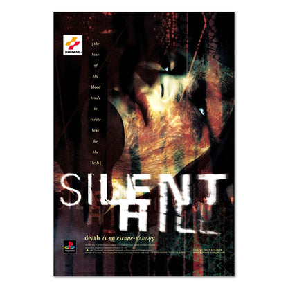 Silent Hill Key Art poster print
