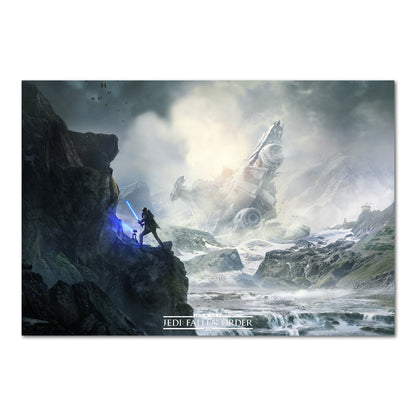 Jedi Fallen Order Key Art 01 poster print