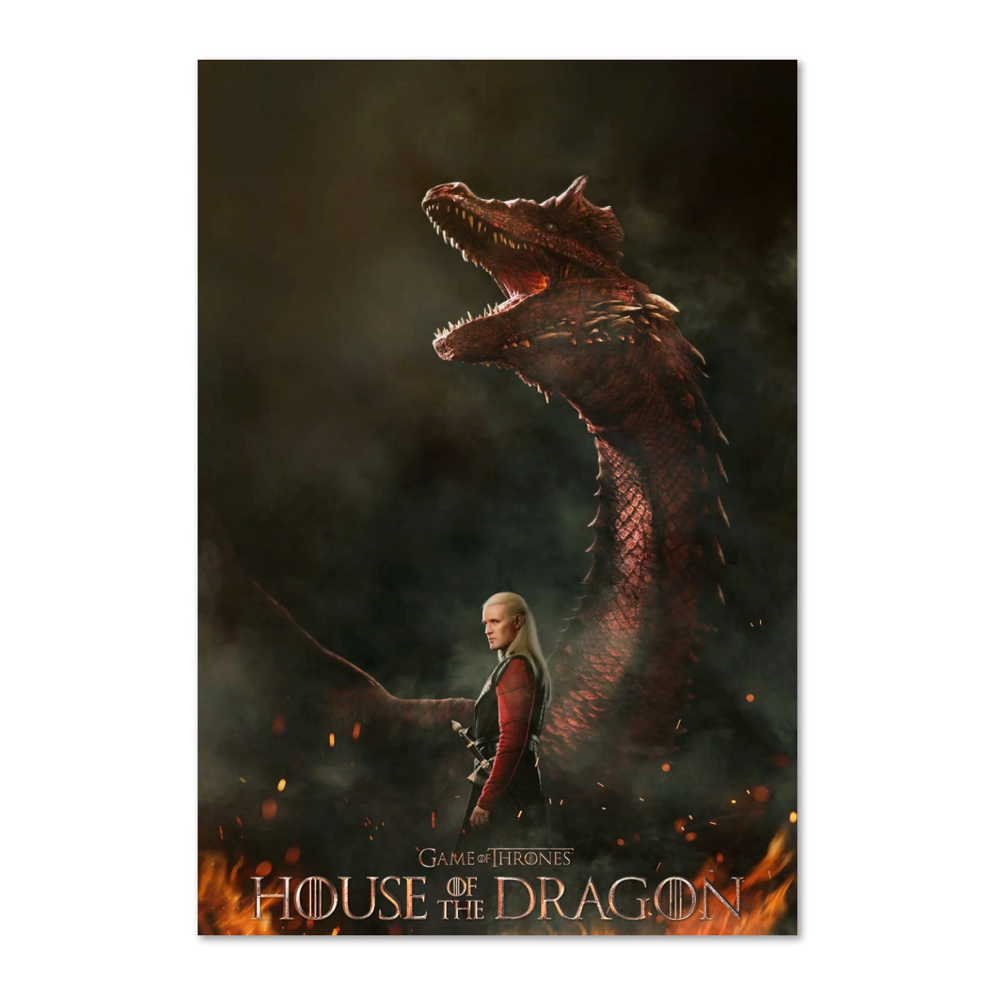 Daemon Targaryen: House of the Dragon Movie Poster | Official Art 01