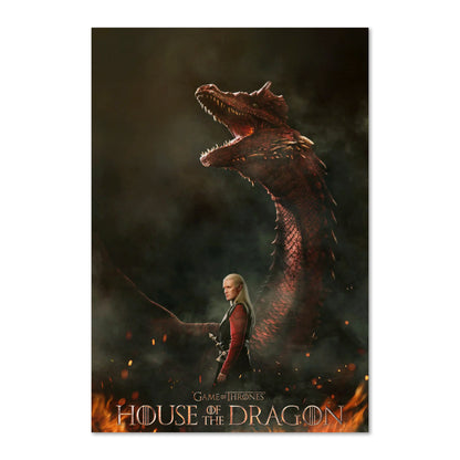 Daemon Targaryen: House of the Dragon Movie Poster | Official Art 01