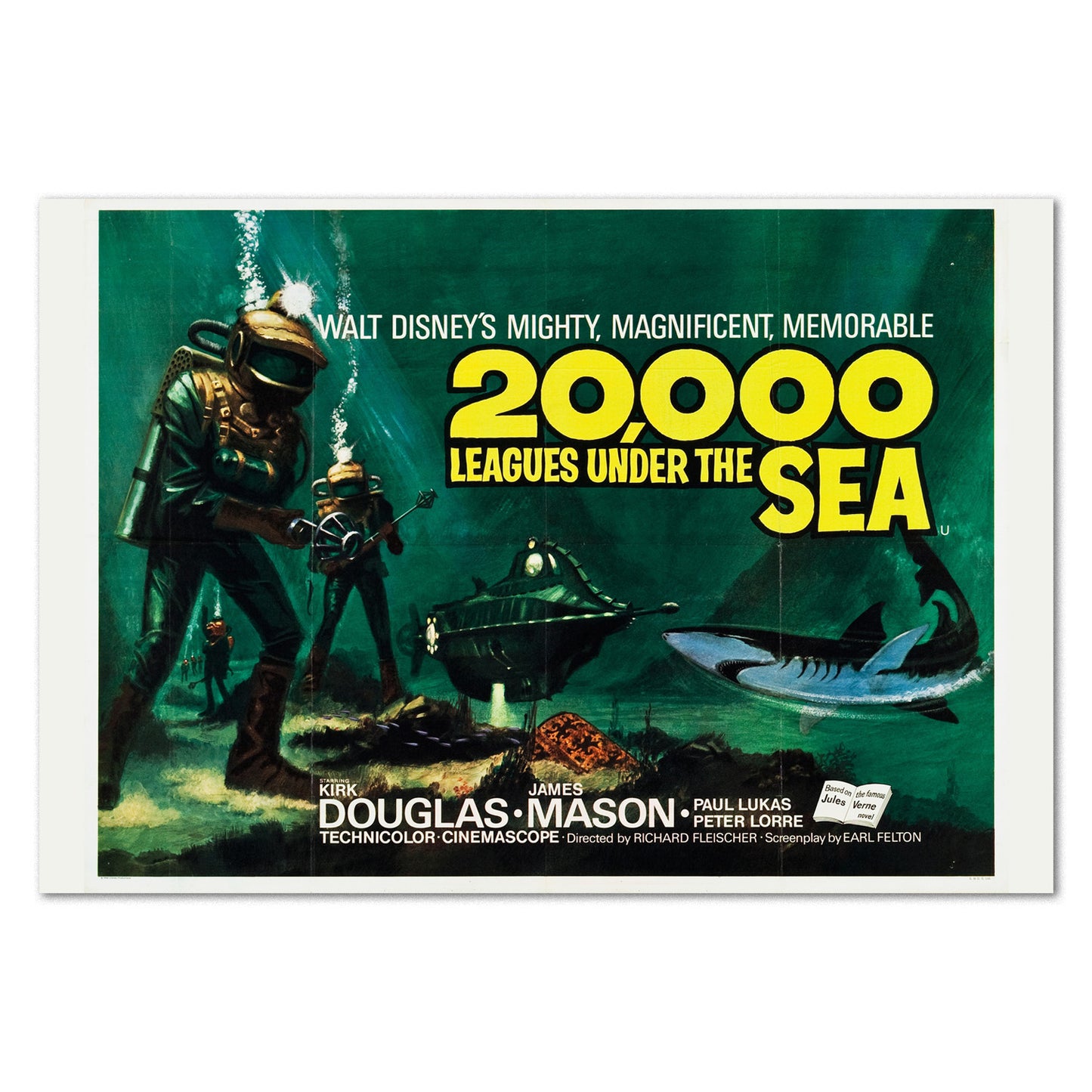 20000 Leagues Under the Sea Poster | Key Art