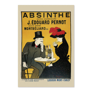 Absinthe J Edouard Pernot poster print