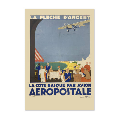 Aeropostale Basque Coast poster print