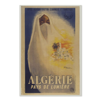 Algerie Pays de Lumiere poster print