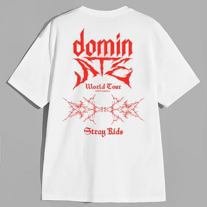 Graphic Stray Kids Domiate World Tour Shirt, Stray Kids Shirt