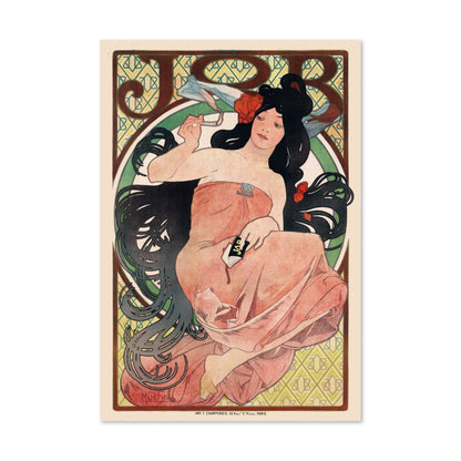 Alphonse Mucha JOB 1898 rolling papers poster print