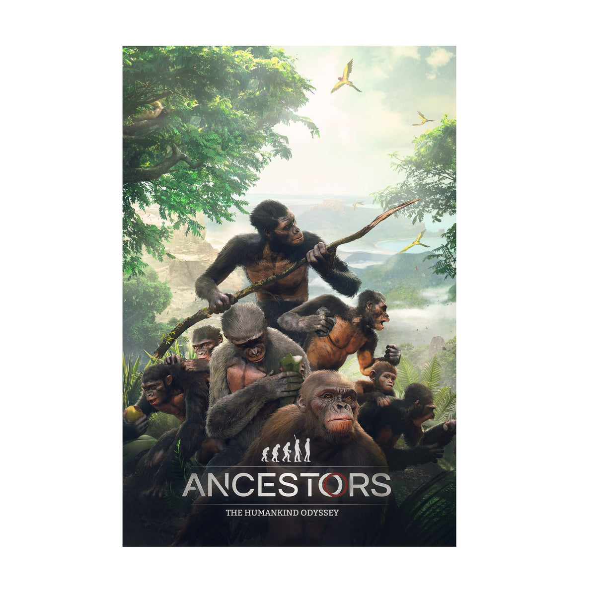 Ancestors: The Humankind Odyssey Key Art poster print