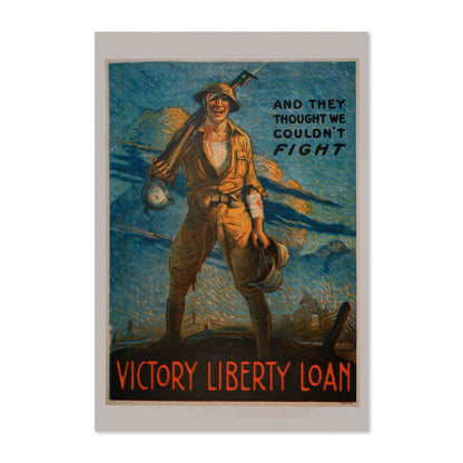 And They Thought We Couldnt Fight poster print