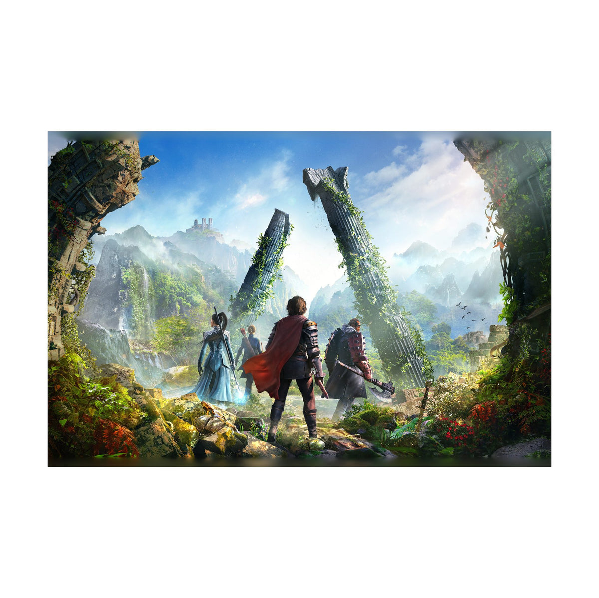 ArcheAge Chronicles Key Art horizontal poster print