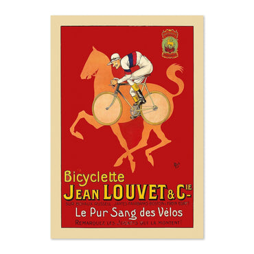 Jean Louvet Pur Sang des Velos poster print