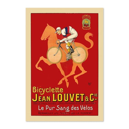 Jean Louvet Pur Sang des Velos poster print