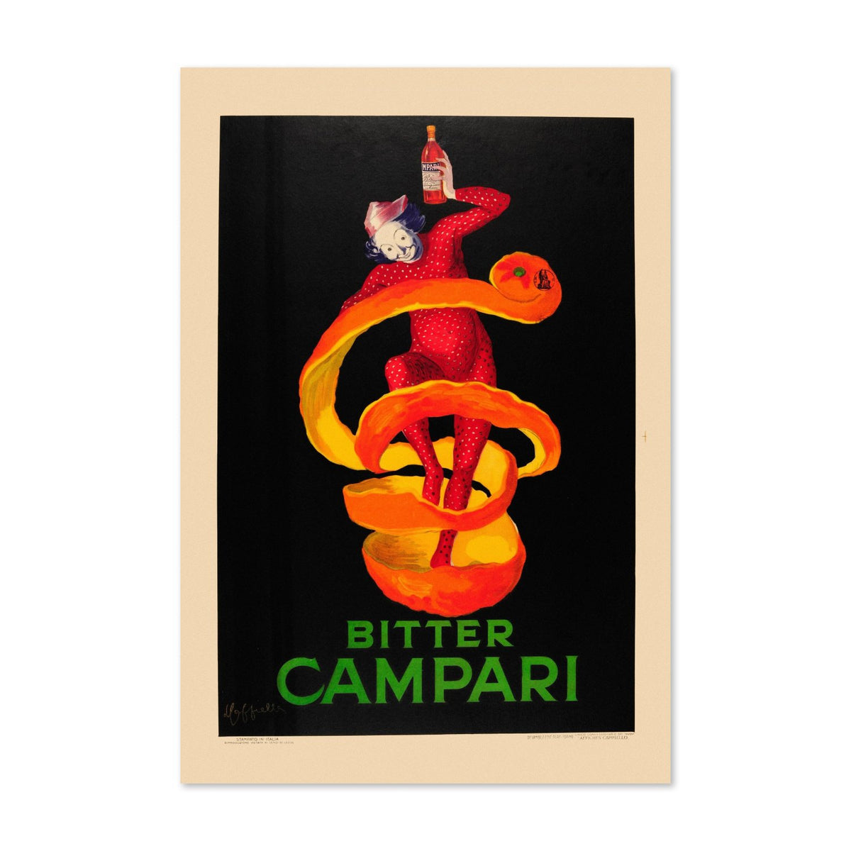Bitter Campari by Cappiello poster print