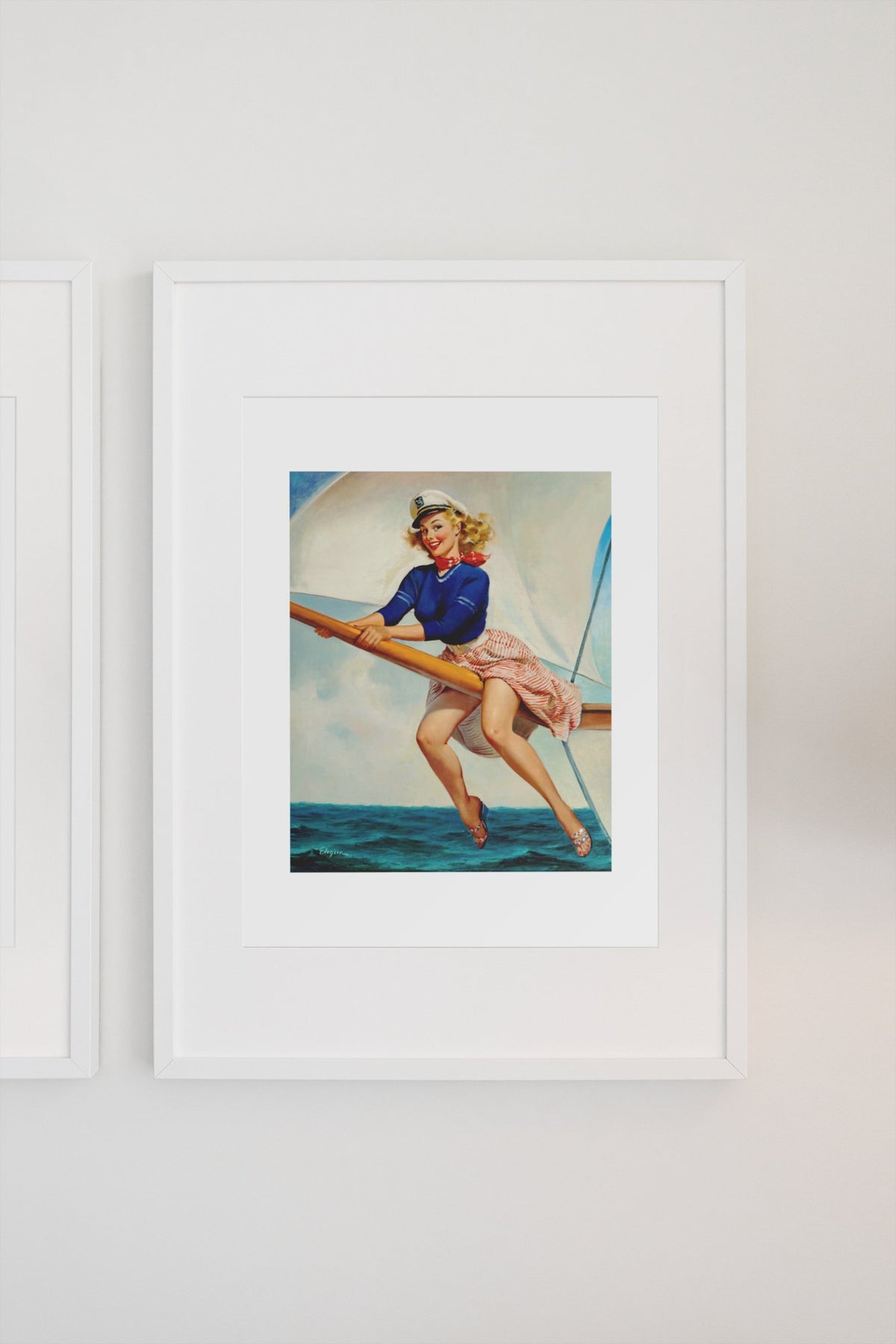 Bow Spirit by Gil Elvgren, pin-up poster — gallery wall